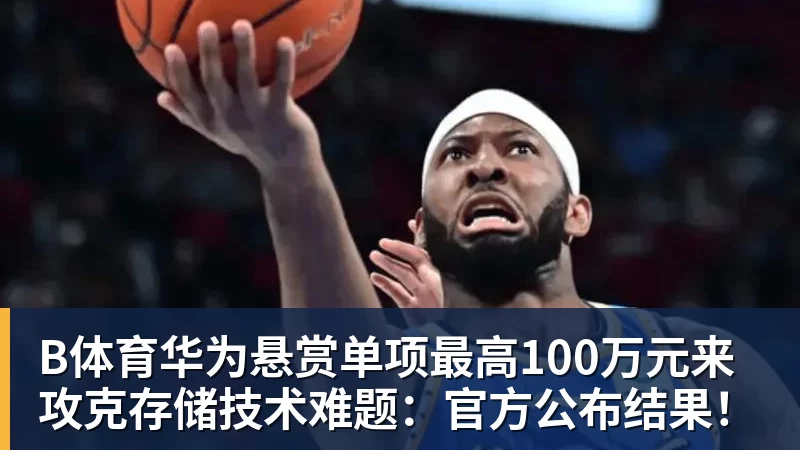 B体育华为悬赏单项最高100万元来攻克存储技术难题：官方公布结果！